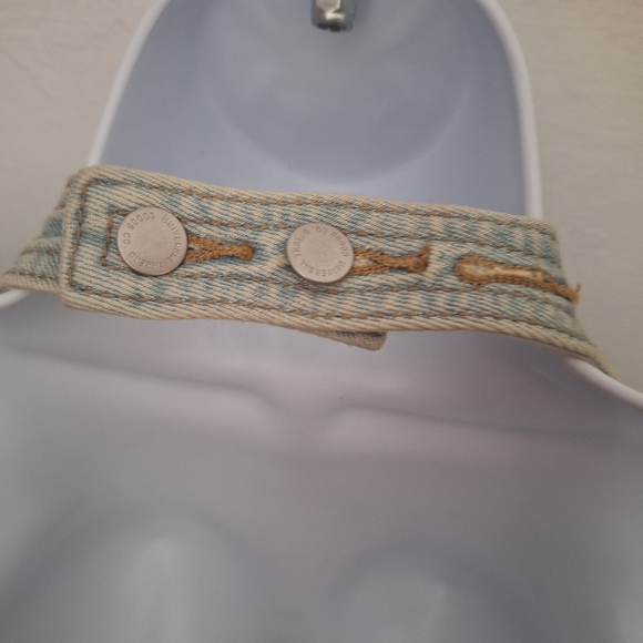 denim corset, with bags on the sides, size L and M, low back - Picture 9 of 10